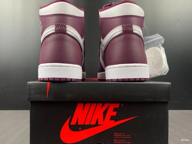 Bmlin Shoes 1 555088-611 OG High Jordan Air Bordeaux 0710